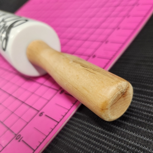 New 16" Ceramic inscribed "Sugar & Spice" Rolling Pin - Picture 6 of 6